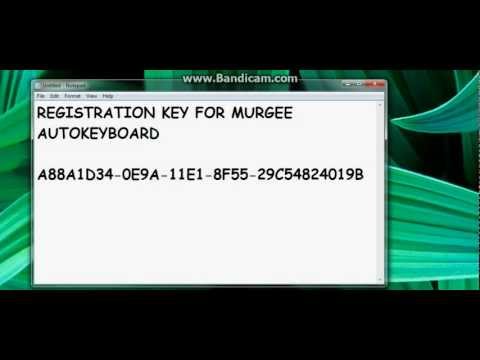 murgee auto clicker registration key
